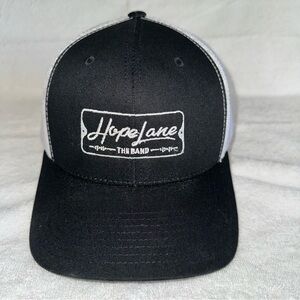 Hope Lane The Band Trucker Hat Black White Snapback Mesh Cap Yupoong Classics